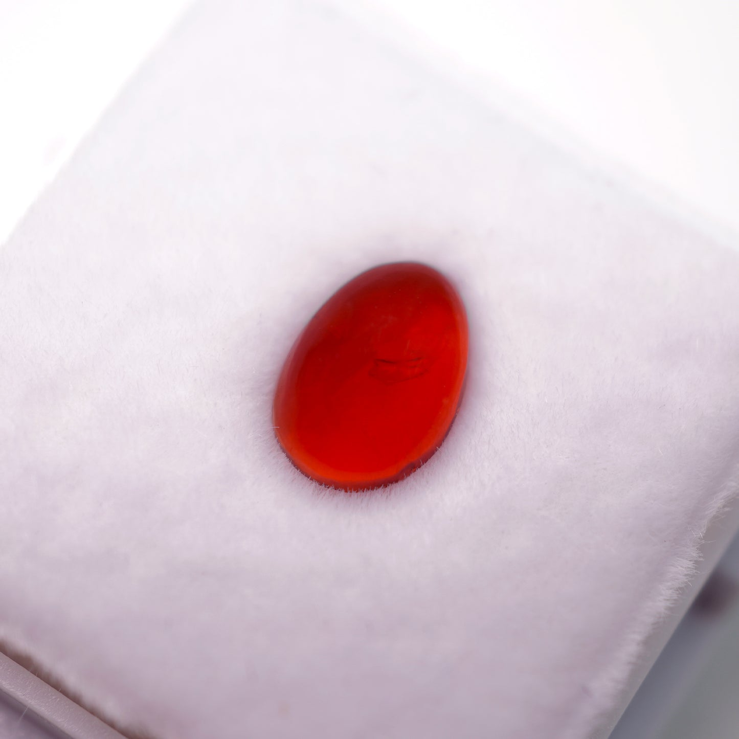 SAFFRON MUSE MEXICAN FIRE OPAL GEMSTONE