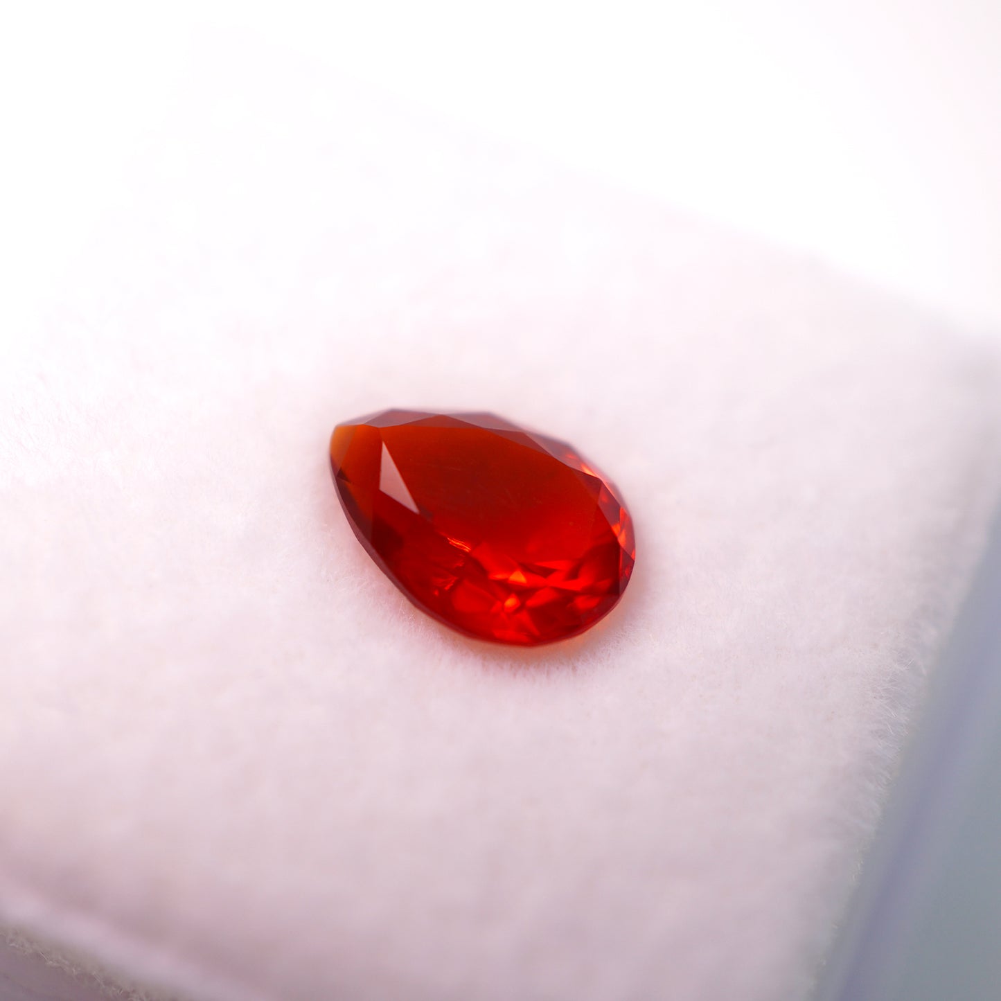 RED MIRAGE MEXICAN FIRE OPAL GEMSTONE
