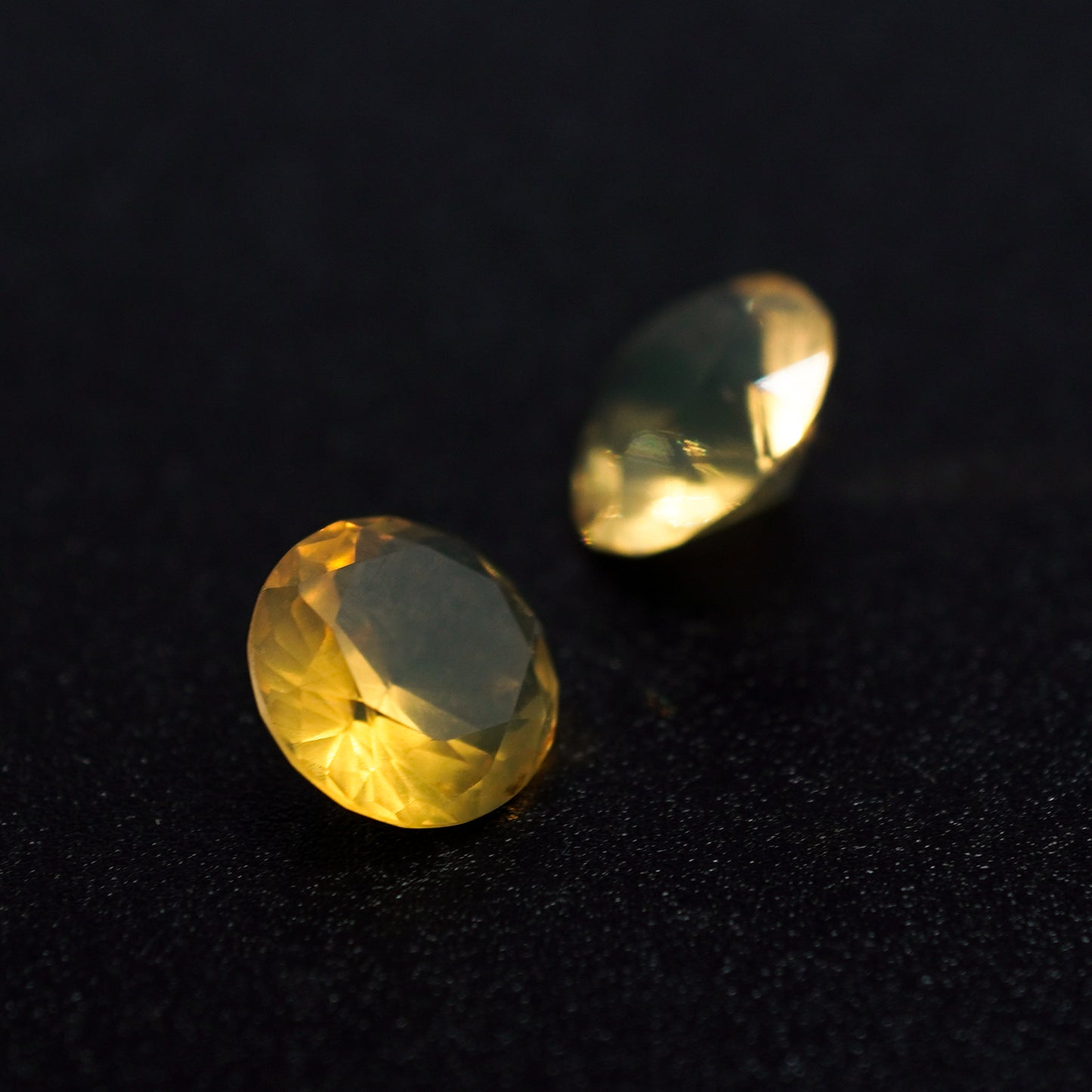 CITRINE SUNBURST MEXICAN FIRE OPALS GEMSTONES
