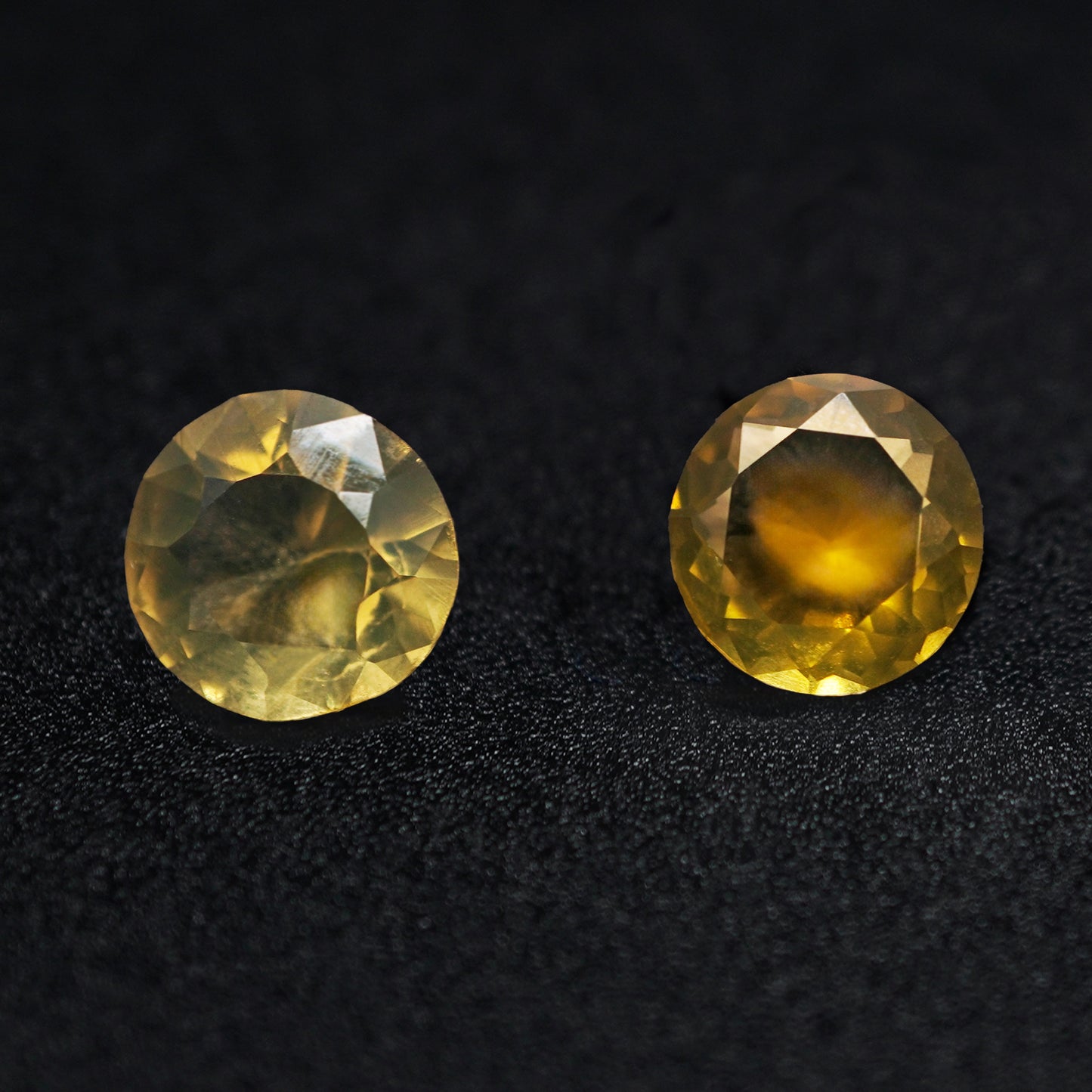 CITRINE SUNBURST MEXICAN FIRE OPALS GEMSTONES